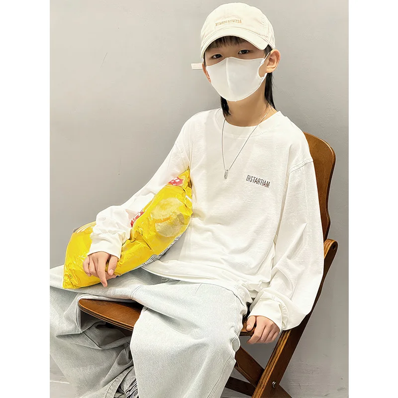 Детская одежда Baoduo, футболка с длинными рукавами для мальчиков, детский осенний топ, новинка 2025, базовая рубашка для мальчиков, осень
Детская одежда Baoduo, футболка с длинными рукавами для мальчиков, детский осенний топ, новинка 2025, базовая рубашка для мальчиков, осень