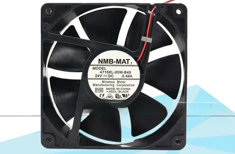 Meibeia NMB 4715KL-05W-B40 24V 0.46A 12038 inverter fan
Meibeia NMB 4715KL-05W-B40 24V 0.46A 12038 inverter fan