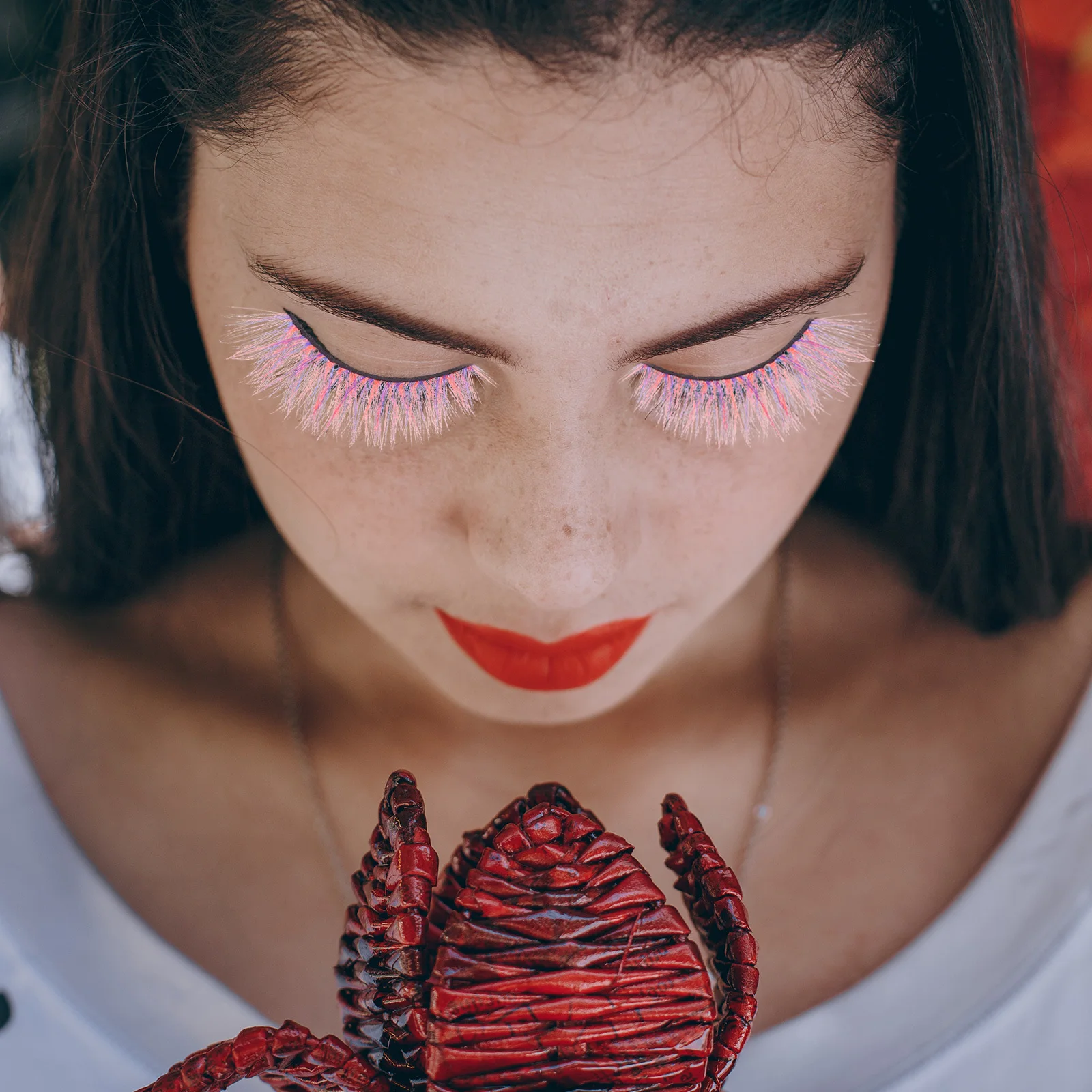 10Pcs Colorful Eyelashes Faux Long Dramatic False Lashes Makeup Supplies Eyelashes Fake Eyelash Makeup Eyelash
10Pcs Colorful Eyelashes Faux Long Dramatic False Lashes Makeup Supplies Eyelashes Fake Eyelash Makeup Eyelash