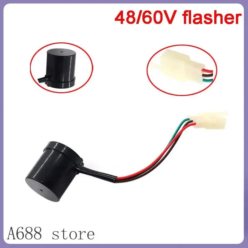 Universal three wire turn signal flasher buzzer 48V/60V turn signal flasher suitable for electric scooter flasher accessories
Universal three wire turn signal flasher buzzer 48V/60V turn signal flasher suitable for electric scooter flasher accessories