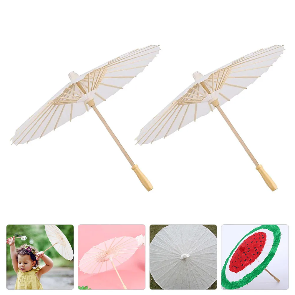 2Pcs Blank Oil-Paper Umbrella DIY Drawing Craft Material Suitable for Acrylic Gouache Paint Kids School Training
2Pcs Blank Oil-Paper Umbrella DIY Drawing Craft Material Suitable for Acrylic Gouache Paint Kids School Training