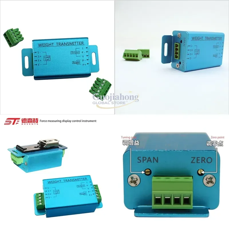 2026 HOT 4-20mA 0-10V Weight Force measuring Weighing LoadCell sensor analog Signa Amplification Transmitter load cell
2026 HOT 4-20mA 0-10V Weight Force measuring Weighing LoadCell sensor analog Signa Amplification Transmitter load cell
