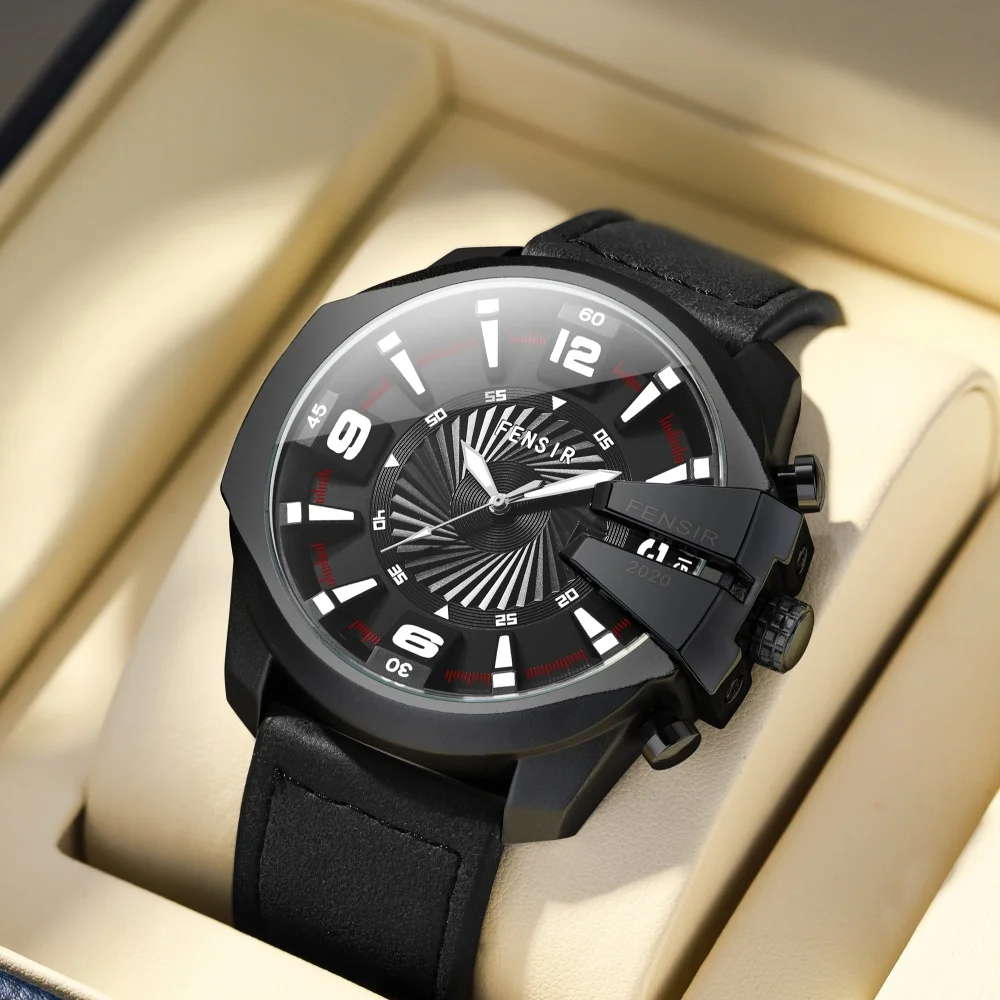 Military Style, High-End, Light Luxury, Fashionable and Casual Men's Watch, Luminous, Waterproof, Calendar, Best-Selling Watch, Male Student, Social Guy, Trendy Wristwatch
Military Style, High-End, Light Luxury, Fashionable and Casual Men's Watch, Luminous, Waterproof, Calendar, Best-Selling Watch, Male Student, Social Guy, Trendy Wristwatch