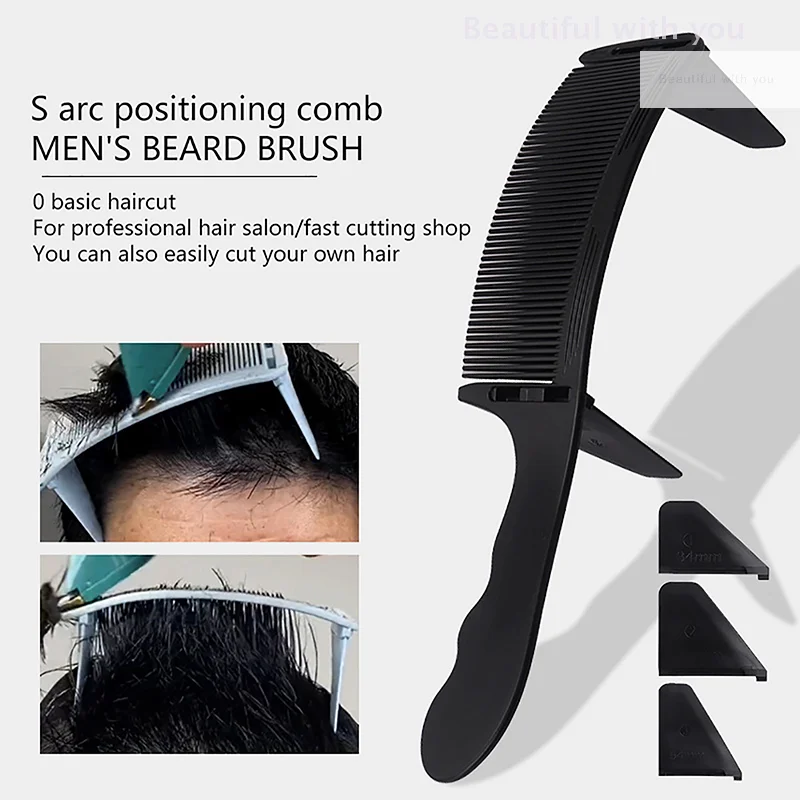 Curved Hair Clipping Cutting Arced Comb Barber Flat Top Haircut Comb Brush Hairdressing Tools Barber Combs Set
Curved Hair Clipping Cutting Arced Comb Barber Flat Top Haircut Comb Brush Hairdressing Tools Barber Combs Set