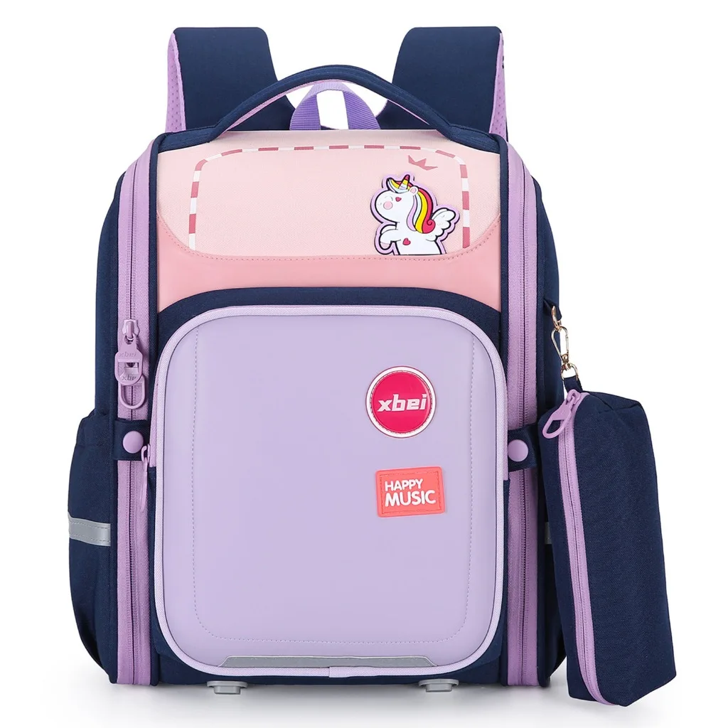 Primary school students' schoolbags for boys and girls in bag grades 1236, reducing the burden and protecting the spine, large-c
Primary school students' schoolbags for boys and girls in bag grades 1236, reducing the burden and protecting the spine, large-c