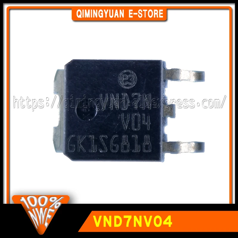 5~100PCS/LOT VND7NV04 VND7N 7NV04 TO252 100% New Spot stock
5~100PCS/LOT VND7NV04 VND7N 7NV04 TO252 100% New Spot stock