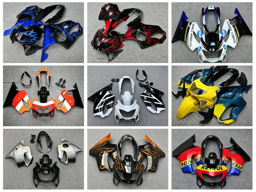 4 Gift new ABS fairing kit - suitable for Honda CBR600F4i vehicles from 1999 to 2000. Accessories available for customization.
4 Gift new ABS fairing kit - suitable for Honda CBR600F4i vehicles from 1999 to 2000. Accessories available for customization.