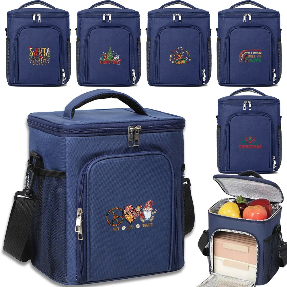 Ice Pack Cooler Insulated Case Thermal Bags Christmas Printing Series Box Cooling Bag for Camping BBQ Front Opening Double-layer
Ice Pack Cooler Insulated Case Thermal Bags Christmas Printing Series Box Cooling Bag for Camping BBQ Front Opening Double-layer