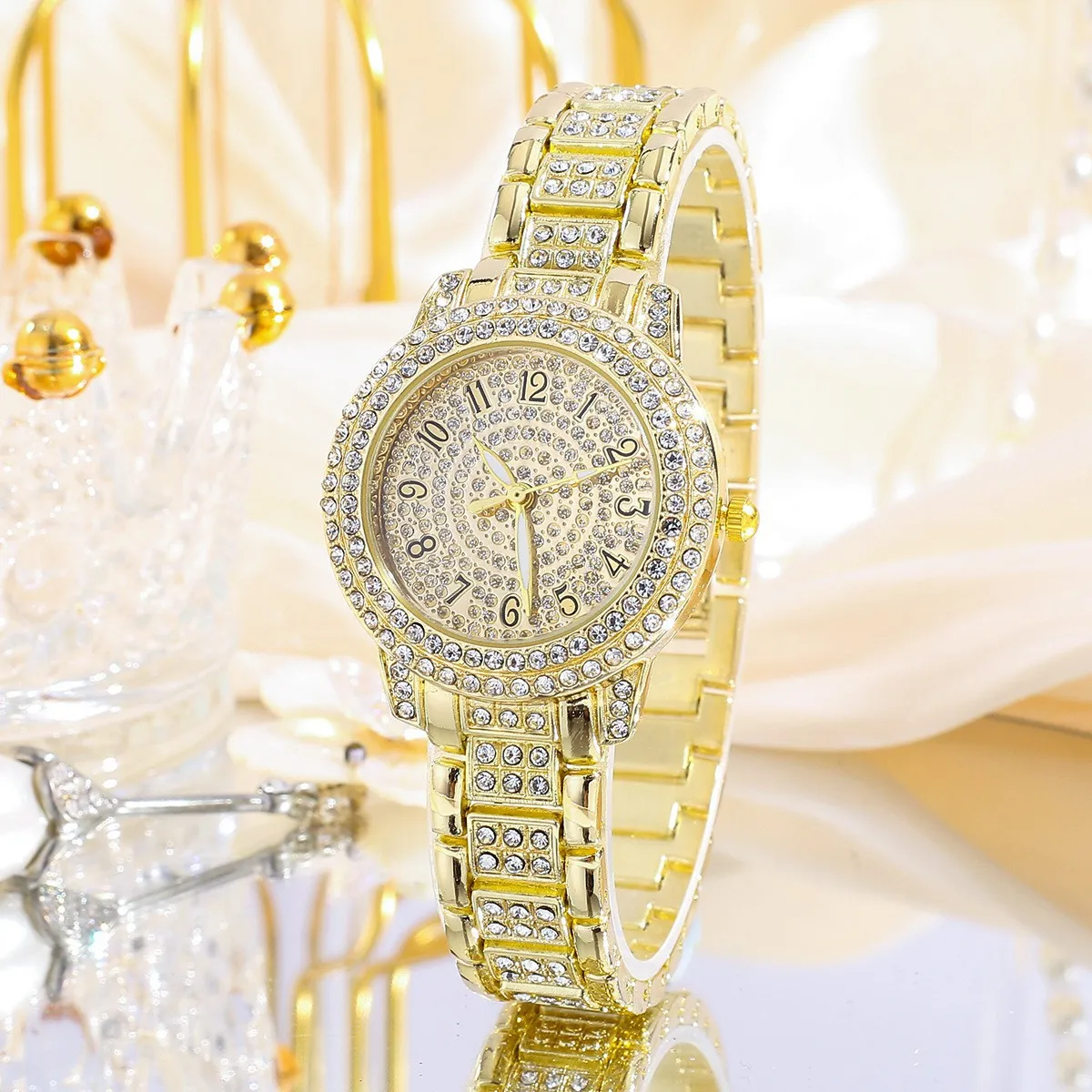 2025 New Fashion Women Luxury Crystal Watch Gold Casual Quartz Watch Ladies Stainless Steel Dress Watches Relogio Feminino Hour
2025 New Fashion Women Luxury Crystal Watch Gold Casual Quartz Watch Ladies Stainless Steel Dress Watches Relogio Feminino Hour