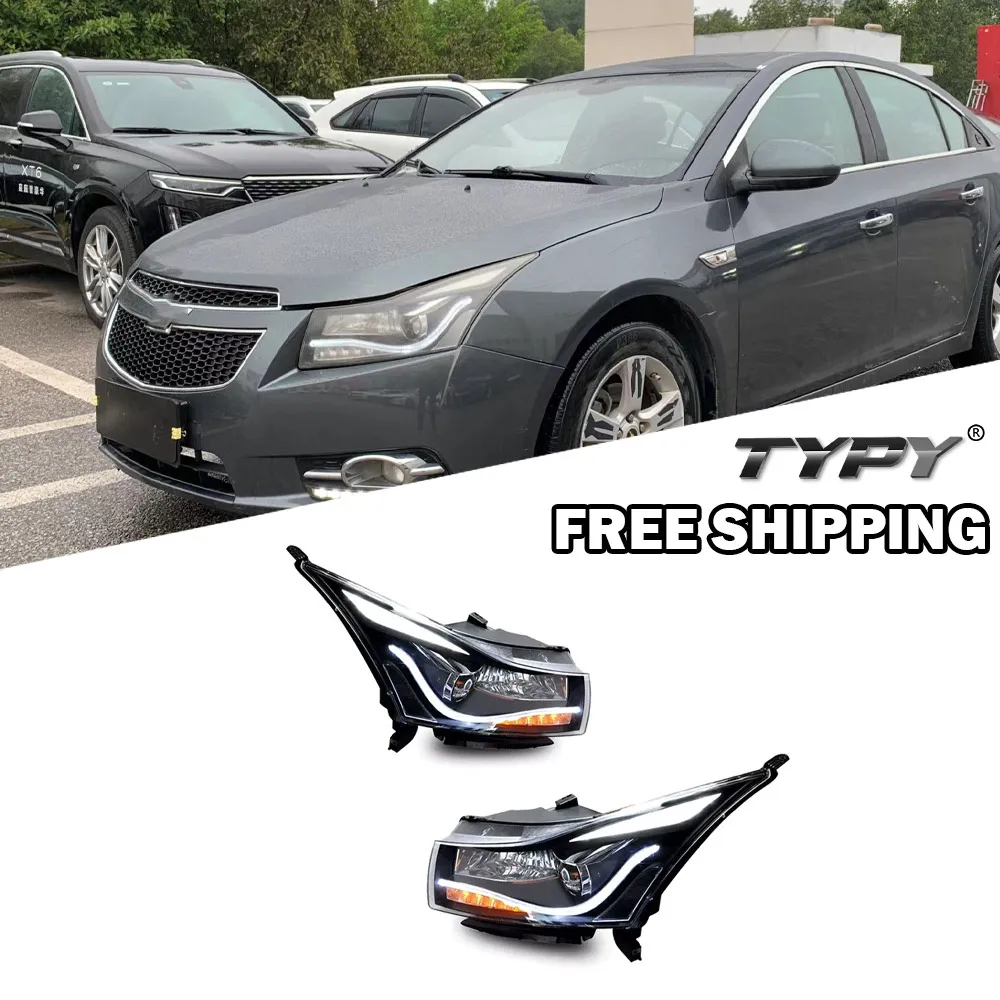 Автомобильные фары для Chevrolet Cruze 2009-2016, обновленные модифицированные лампы, динамические поворотники, Тормозная лампа, ДХО, автомобильные аксессуары
Автомобильные фары для Chevrolet Cruze 2009-2016, обновленные модифицированные лампы, динамические поворотники, Тормозная лампа, ДХО, автомобильные аксессуары