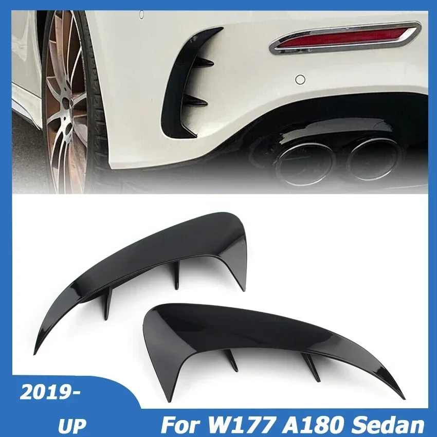 For Mercedes BENZ W177 A Class A200 A250 Sedan Rear Bumper Canards Splitter Cover Sticker Aprons Wind Knife Car Accessories
For Mercedes BENZ W177 A Class A200 A250 Sedan Rear Bumper Canards Splitter Cover Sticker Aprons Wind Knife Car Accessories