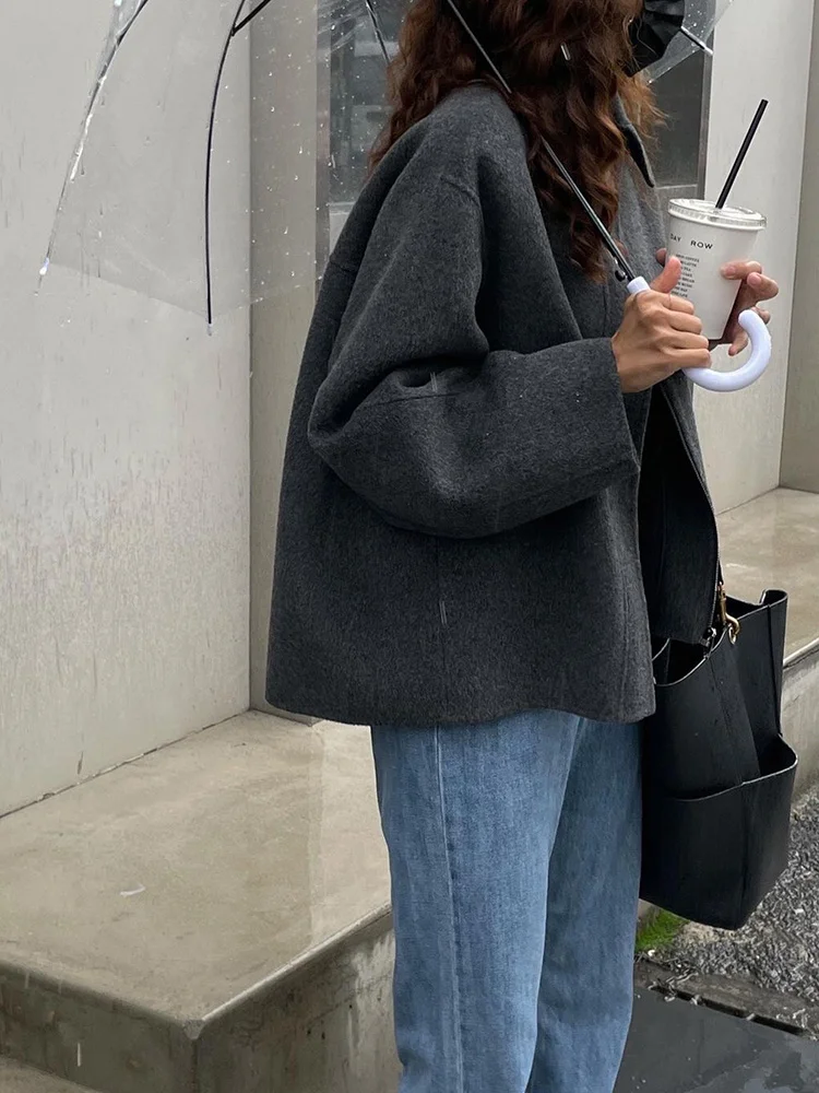 Korea East Gate Autumn/Winter New Double sided Fleece Coat Women's Short Small Zipper Fleece Coat
Korea East Gate Autumn/Winter New Double sided Fleece Coat Women's Short Small Zipper Fleece Coat