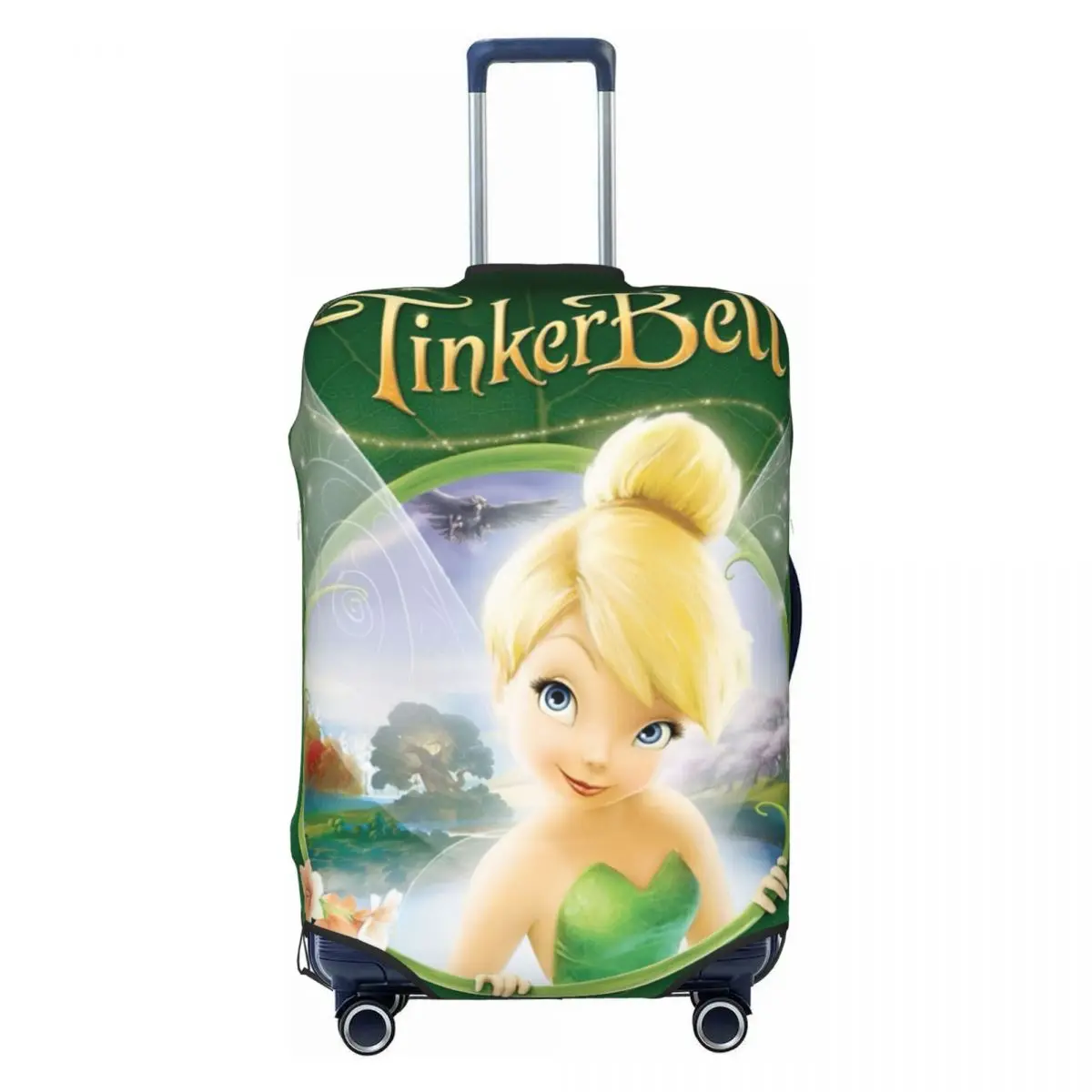 Чехол для чемодана с изображением феи Тинкербелл, эластичный защитный чехол для дорожного чемодана, подходит для чемоданов 18-32 дюймов
Чехол для чемодана с изображением феи Тинкербелл, эластичный защитный чехол для дорожного чемодана, подходит для чемоданов 18-32 дюймов