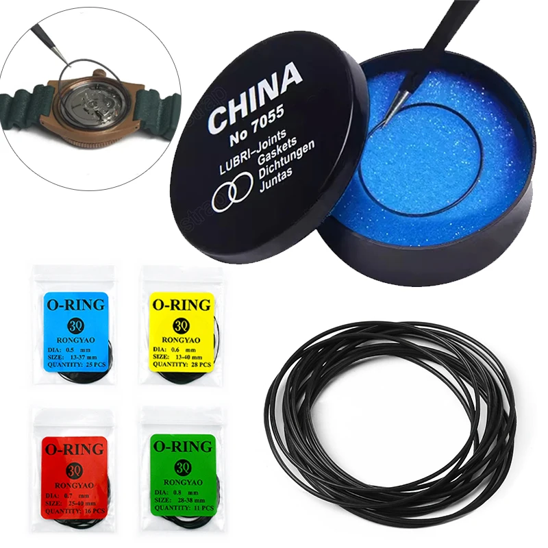 Watch Gasket Grease 0.5mm 0.6mm O-Ring Seal Waterproof Sealer for Watch Gasket Cover Gaskets Watchmaker Professional Repair Tool
Watch Gasket Grease 0.5mm 0.6mm O-Ring Seal Waterproof Sealer for Watch Gasket Cover Gaskets Watchmaker Professional Repair Tool