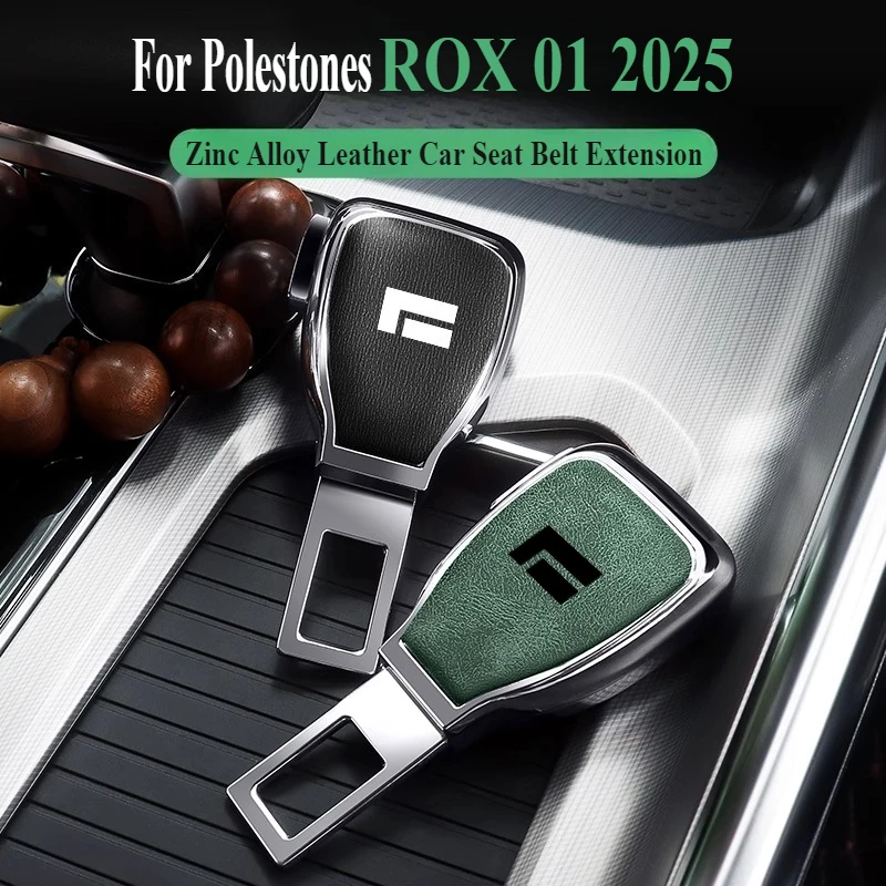 Car Seat Belt Extension Device Leather Zinc Alloy Plug-in Buckle Adapter for Polestones ROX 01 2025 Interior Accessory
Car Seat Belt Extension Device Leather Zinc Alloy Plug-in Buckle Adapter for Polestones ROX 01 2025 Interior Accessory