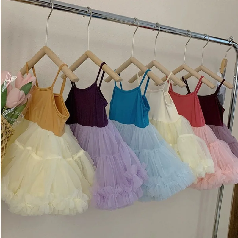 Girls' Strap Dress Summer Mesh One-Year-Old Formal Dress Stylish Princess Baby InfanttutuSkirt
Girls' Strap Dress Summer Mesh One-Year-Old Formal Dress Stylish Princess Baby InfanttutuSkirt