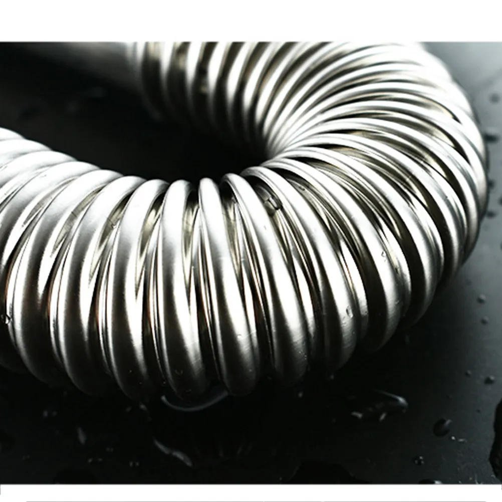 Stainless Steel Wash Basin Plumbing Kitchen Sewer Flexible Bathroom Sink Drains Downcomer Hose Waste Silver
Stainless Steel Wash Basin Plumbing Kitchen Sewer Flexible Bathroom Sink Drains Downcomer Hose Waste Silver