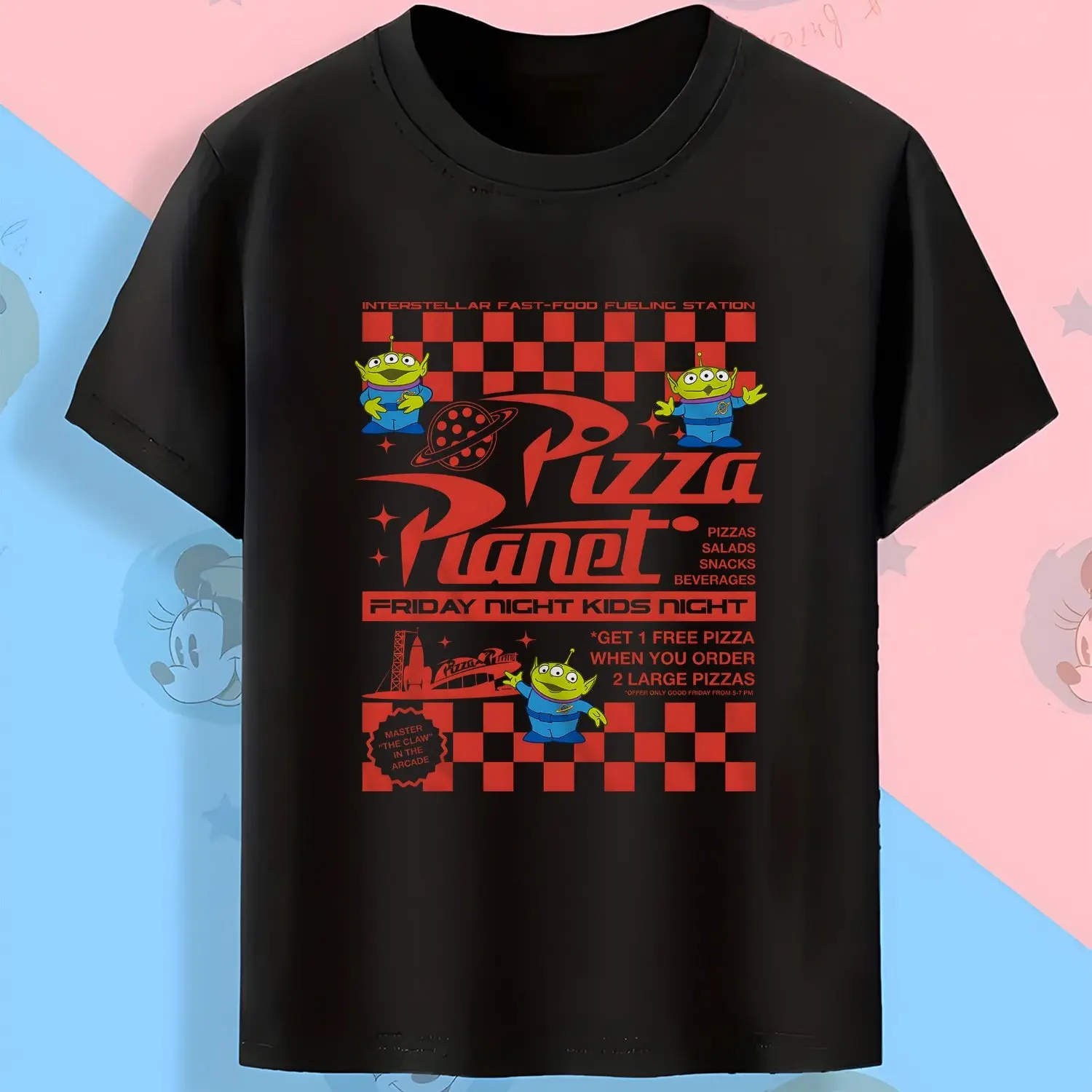 Toy Story Graphic Printing Summer Autumn Winter Cotton Men's and Women's T-Shirts Short Sleeves Luxury Outdoor Sports Brand
Toy Story Graphic Printing Summer Autumn Winter Cotton Men's and Women's T-Shirts Short Sleeves Luxury Outdoor Sports Brand