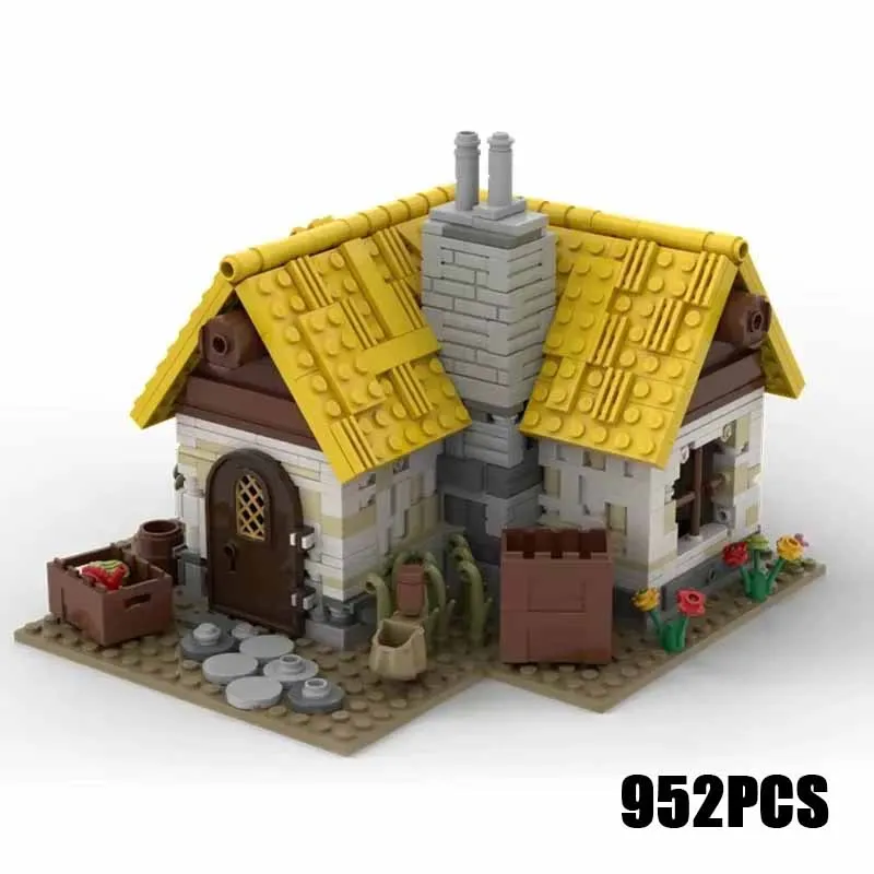 Moc Building Bricks Town Street View Model Medieval Farmhouse Technology Modular Blocks Gifts Christmas Toys DIY Sets Assembly
Moc Building Bricks Town Street View Model Medieval Farmhouse Technology Modular Blocks Gifts Christmas Toys DIY Sets Assembly