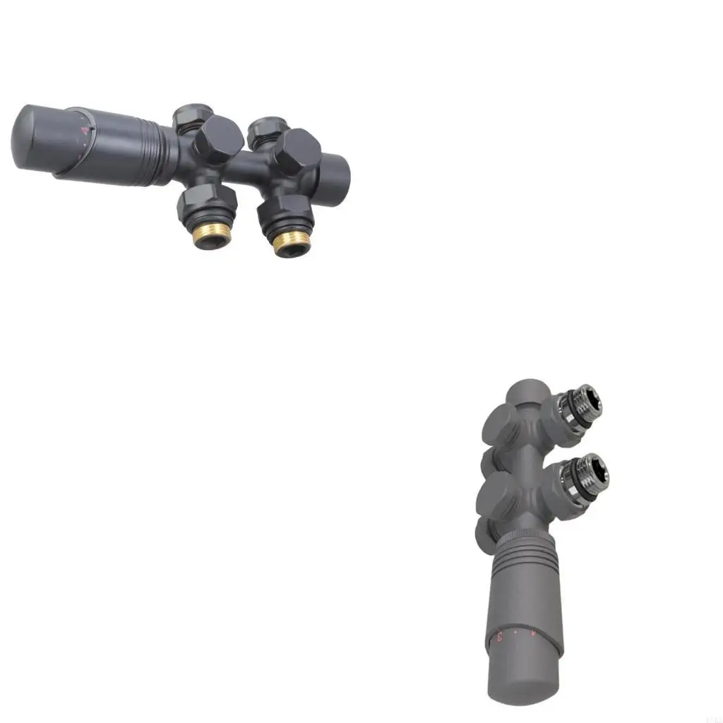 Thermostat Controlled Radiators Valves Set for Consistent Indoor Warmth