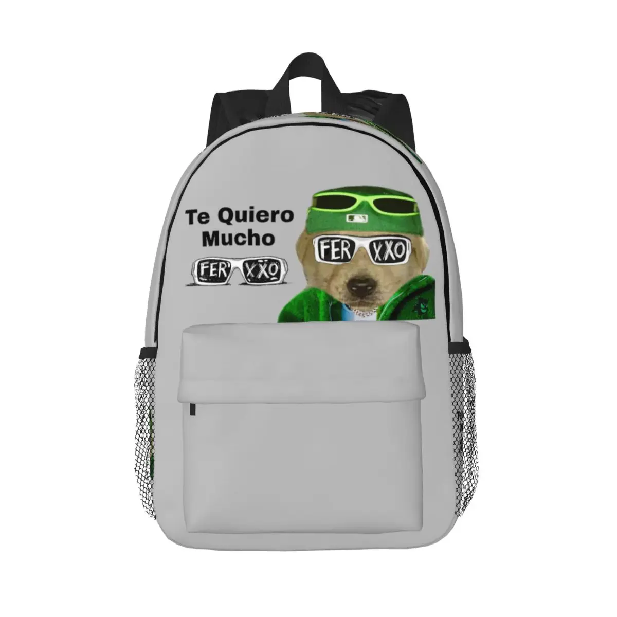 Feid With The Phrase I Love You Ferxxo Mucho Backpack Hot Sale Daypack Boys Girls BookBag Shoulder Bags for Men Women School Bag
Feid With The Phrase I Love You Ferxxo Mucho Backpack Hot Sale Daypack Boys Girls BookBag Shoulder Bags for Men Women School Bag
