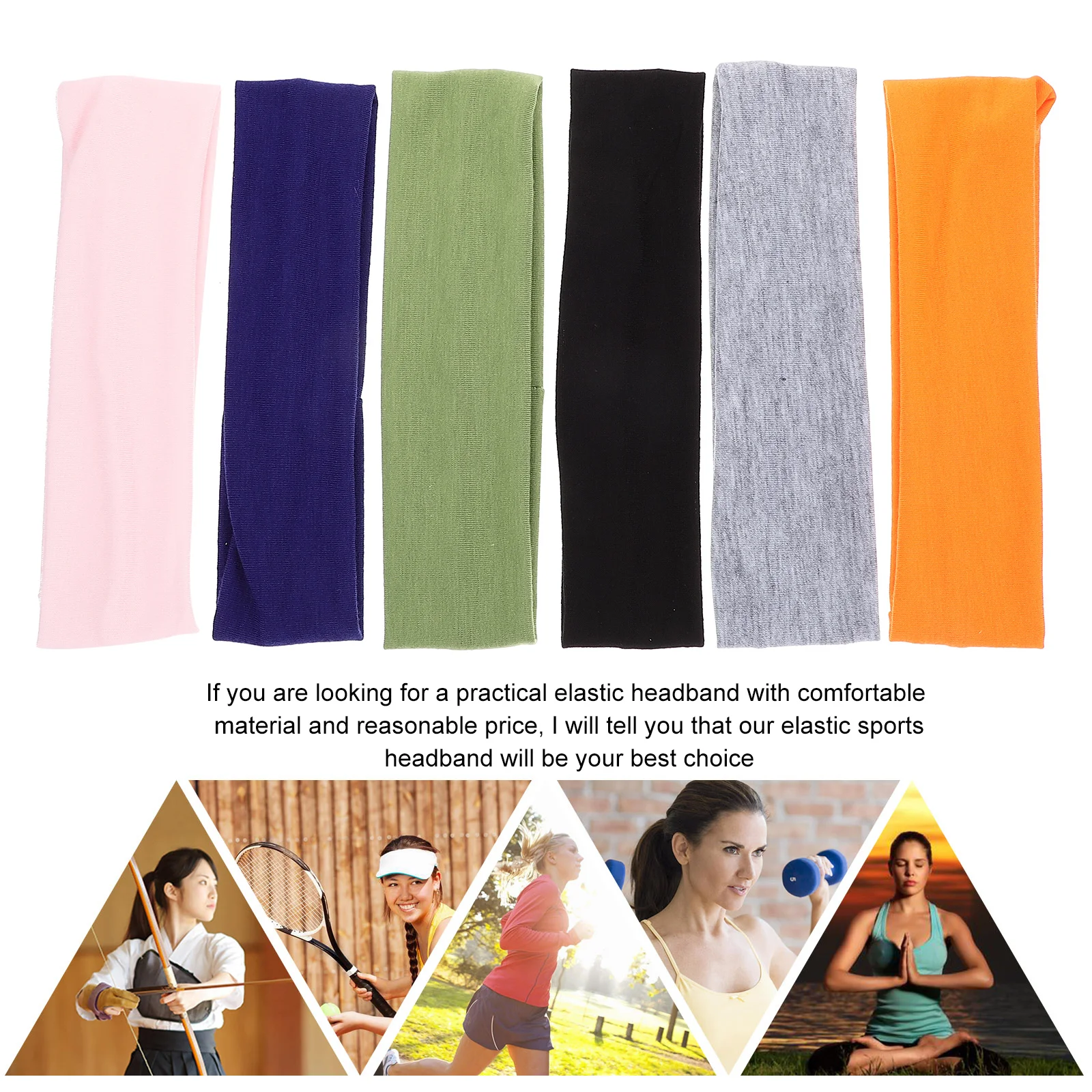 6 шт. спортивные повязки на голову для женщин, впитывающие влагу, быстросохнущие эластичные повязки на голову, нескользящая спортивная повязка на голову для йоги, бега, тренировок
6 шт. спортивные повязки на голову для женщин, впитывающие влагу, быстросохнущие эластичные повязки на голову, нескользящая спортивная повязка на голову для йоги, бега, тренировок