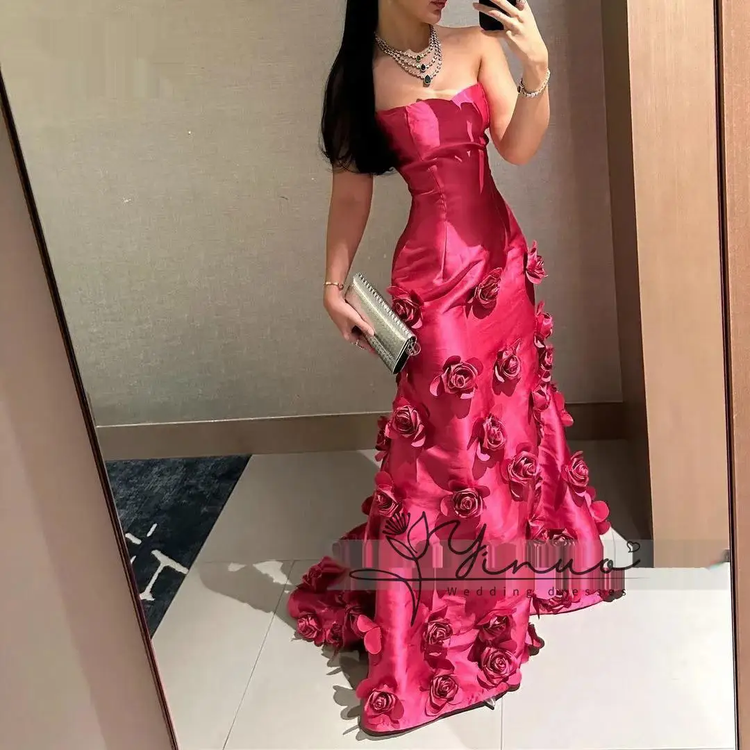 customized A-Line Strapless Floor-Length Hand-Made Flowers Zipper Up Sleeveless Elegant Party Dresses For Women 2025
customized A-Line Strapless Floor-Length Hand-Made Flowers Zipper Up Sleeveless Elegant Party Dresses For Women 2025