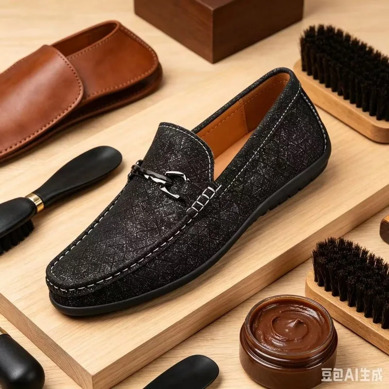 Mens Genuine Leather Shoes Handmade Driving Flats Shoes Dress Business Casual Slip-on Shoes All-Match breathable Loafers
Mens Genuine Leather Shoes Handmade Driving Flats Shoes Dress Business Casual Slip-on Shoes All-Match breathable Loafers