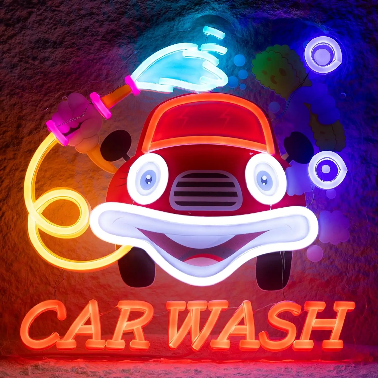 Car Wash Neon Sign USB Powered LED Neon Light for Auto Detailing Gas Station Repair Shop Decoration Business Art Wall Light
Car Wash Neon Sign USB Powered LED Neon Light for Auto Detailing Gas Station Repair Shop Decoration Business Art Wall Light