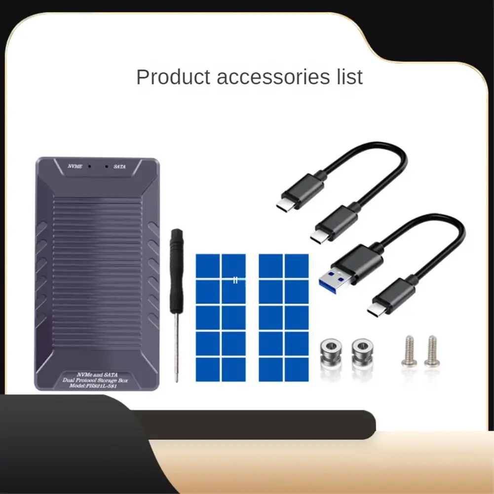 Корпус SSD M.2 NVME SATA NGFF, одночиповый, двойной протокол, темно-серый, 10 ГБ, мобильный жесткий диск, коробка-T44C
Корпус SSD M.2 NVME SATA NGFF, одночиповый, двойной протокол, темно-серый, 10 ГБ, мобильный жесткий диск, коробка-T44C