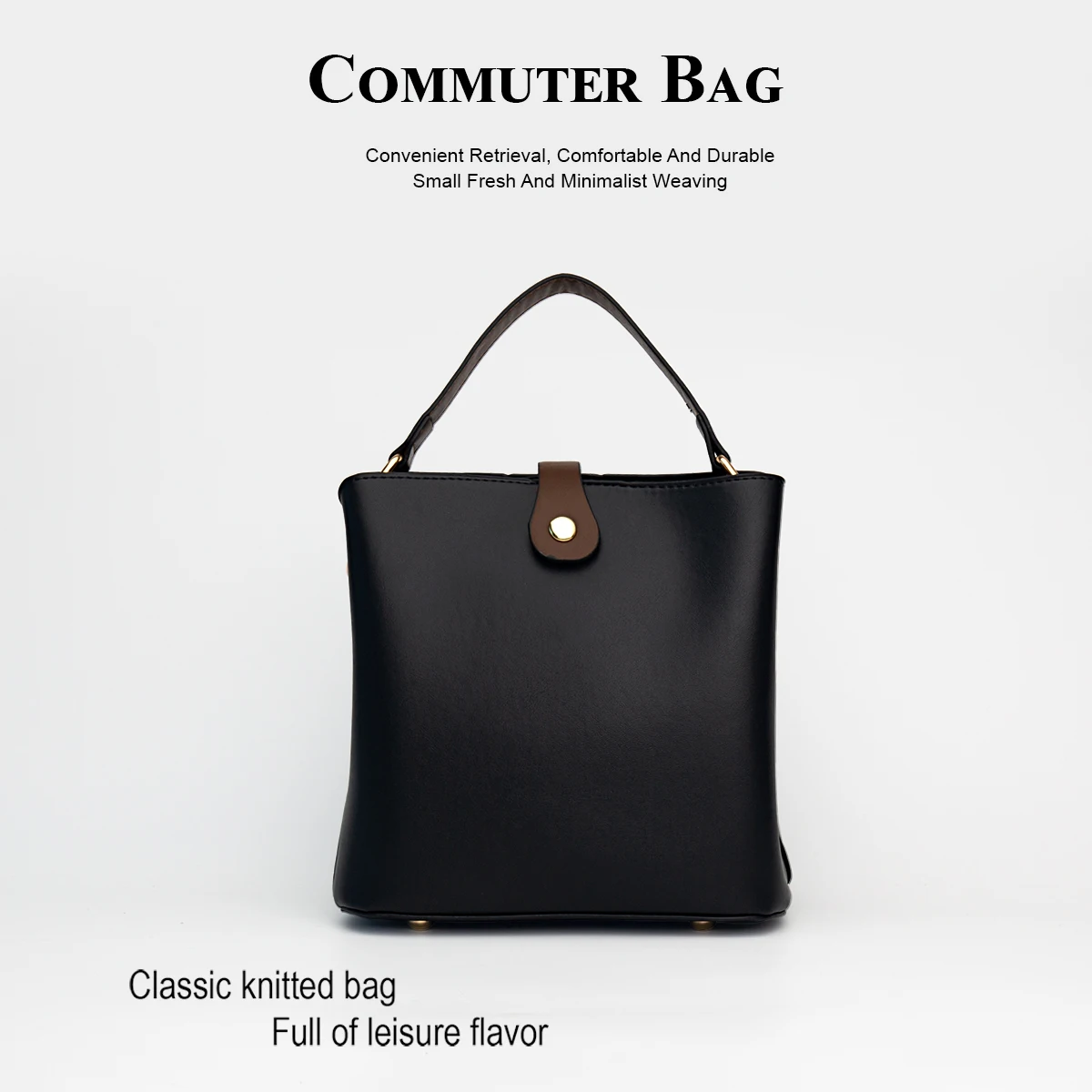 Smooth Leather-Like Durable Synthetic Leather Handbag, Large Capacity with Multi-Layer Design for Easy Storage and Organization, Easy-To-Use Magnetic Closure and Smooth Zipper, Can Carry a Phone, Wallet, and Keys, Suitable for Women's Daily Commuting, Bus
Smooth Leather-Like Durable Synthetic Leather Handbag, Large Capacity with Multi-Layer Design for Easy Storage and Organization, Easy-To-Use Magnetic Closure and Smooth Zipper, Can Carry a Phone, Wallet, and Keys, Suitable for Women's Daily Commuting, Bus