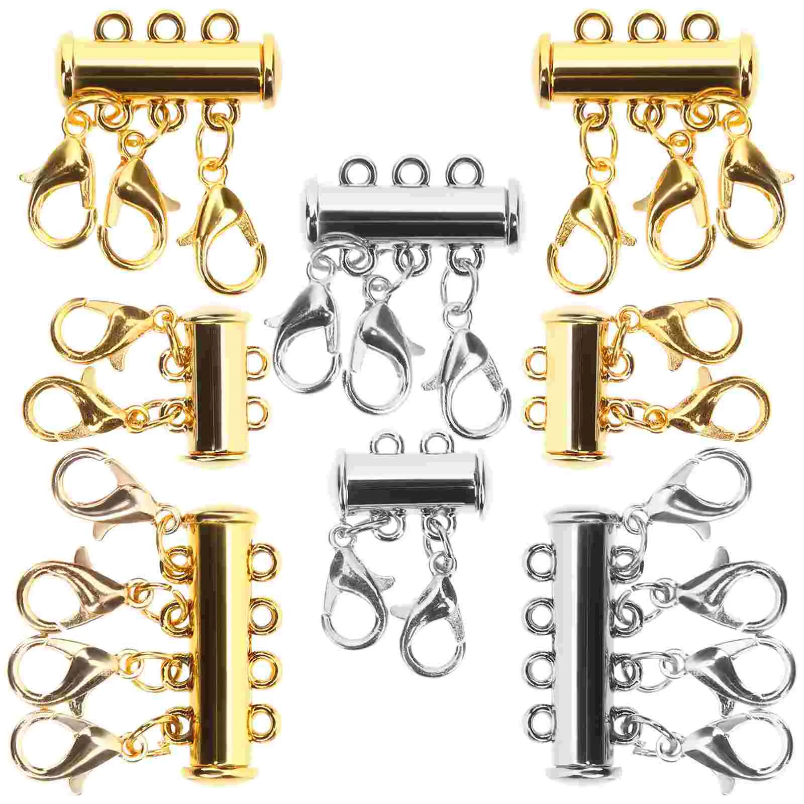 8 Pcs Jewelry Magnet Buckle Necklace Connector Clasp Separator Layering Magnetic Layered Pearl Necklaces Clasps
8 Pcs Jewelry Magnet Buckle Necklace Connector Clasp Separator Layering Magnetic Layered Pearl Necklaces Clasps