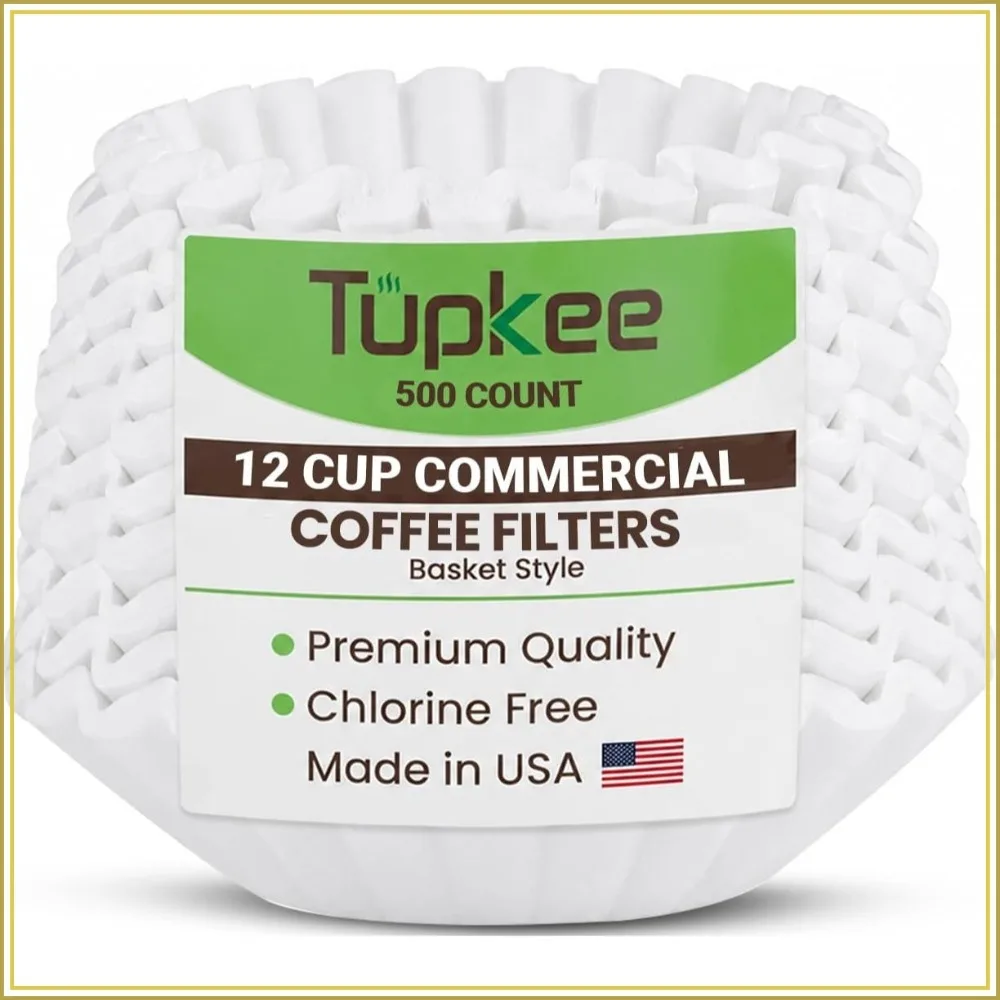 12-Cup Large Coffee Filters 9.75x4.25" 500 Count Tall Walled Bunn Compatible
12-Cup Large Coffee Filters 9.75x4.25" 500 Count Tall Walled Bunn Compatible