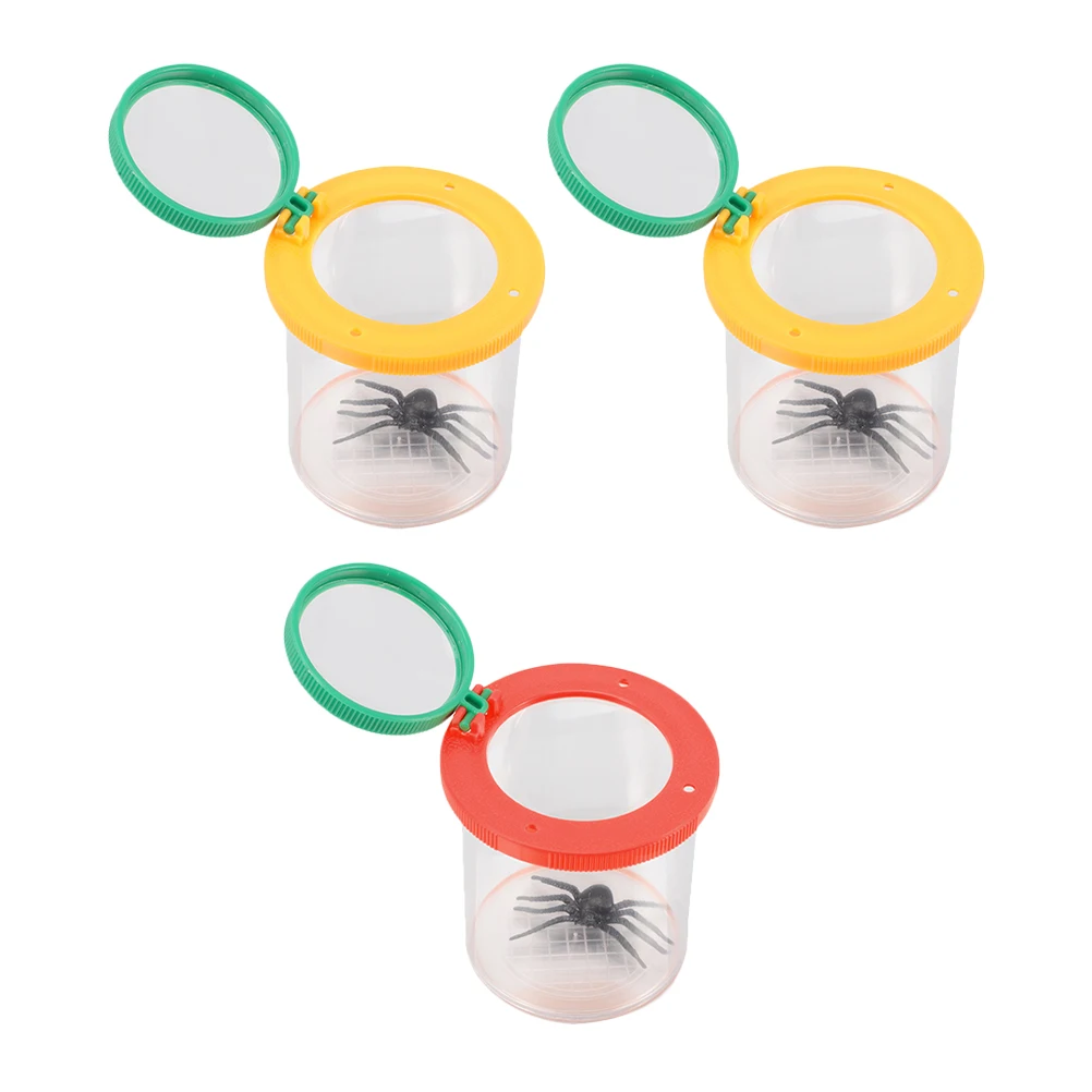 3pcs Handheld for Insect Observation Box Observation Kids Toy Bug Insect Box Viewer Spider Observer Biology Apparatus
3pcs Handheld for Insect Observation Box Observation Kids Toy Bug Insect Box Viewer Spider Observer Biology Apparatus