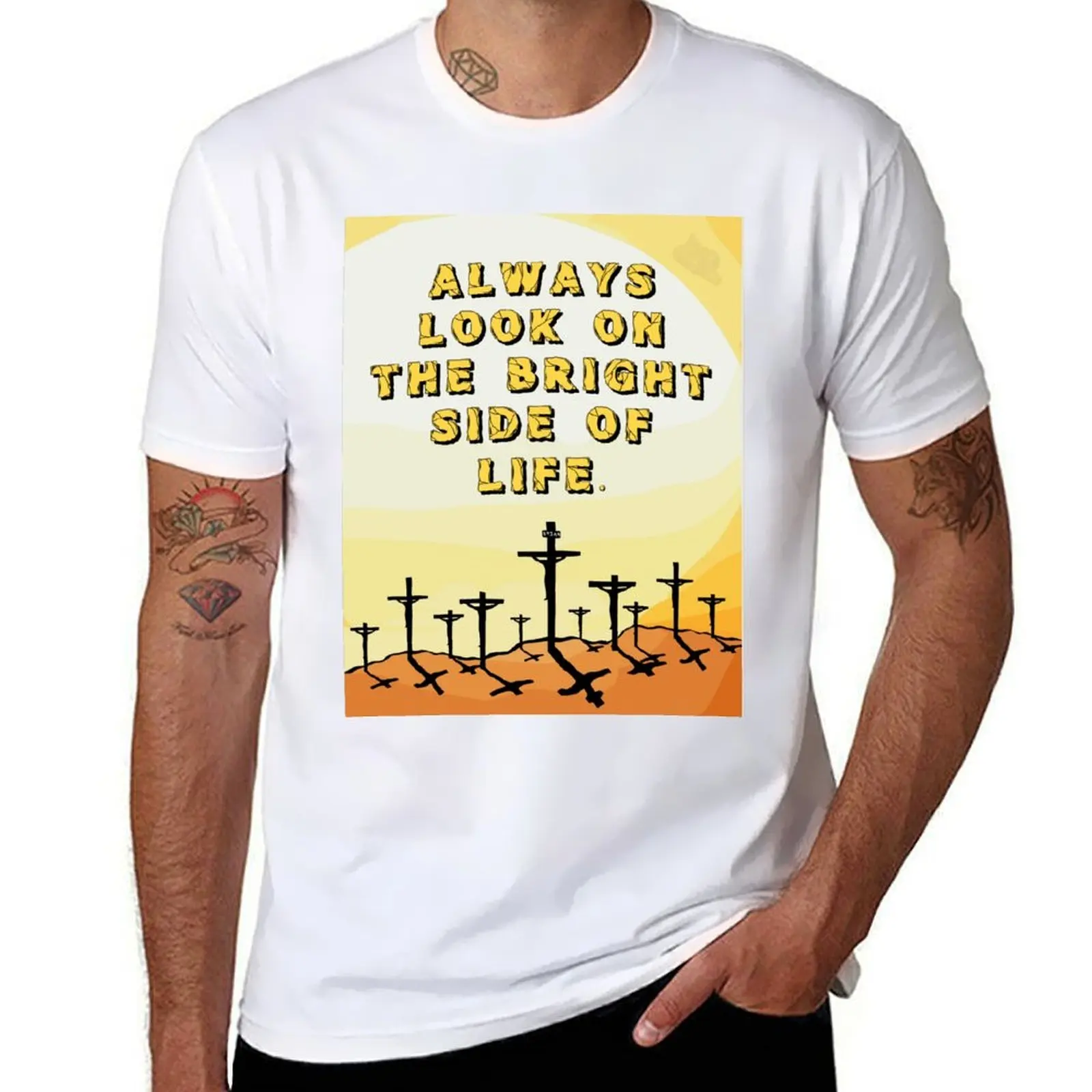 Always Look On The Bright Side Of Life T-Shirt man t shirts cotton t shirts for man graphic funny man t shirt luxury T-Shirt
Always Look On The Bright Side Of Life T-Shirt man t shirts cotton t shirts for man graphic funny man t shirt luxury T-Shirt
