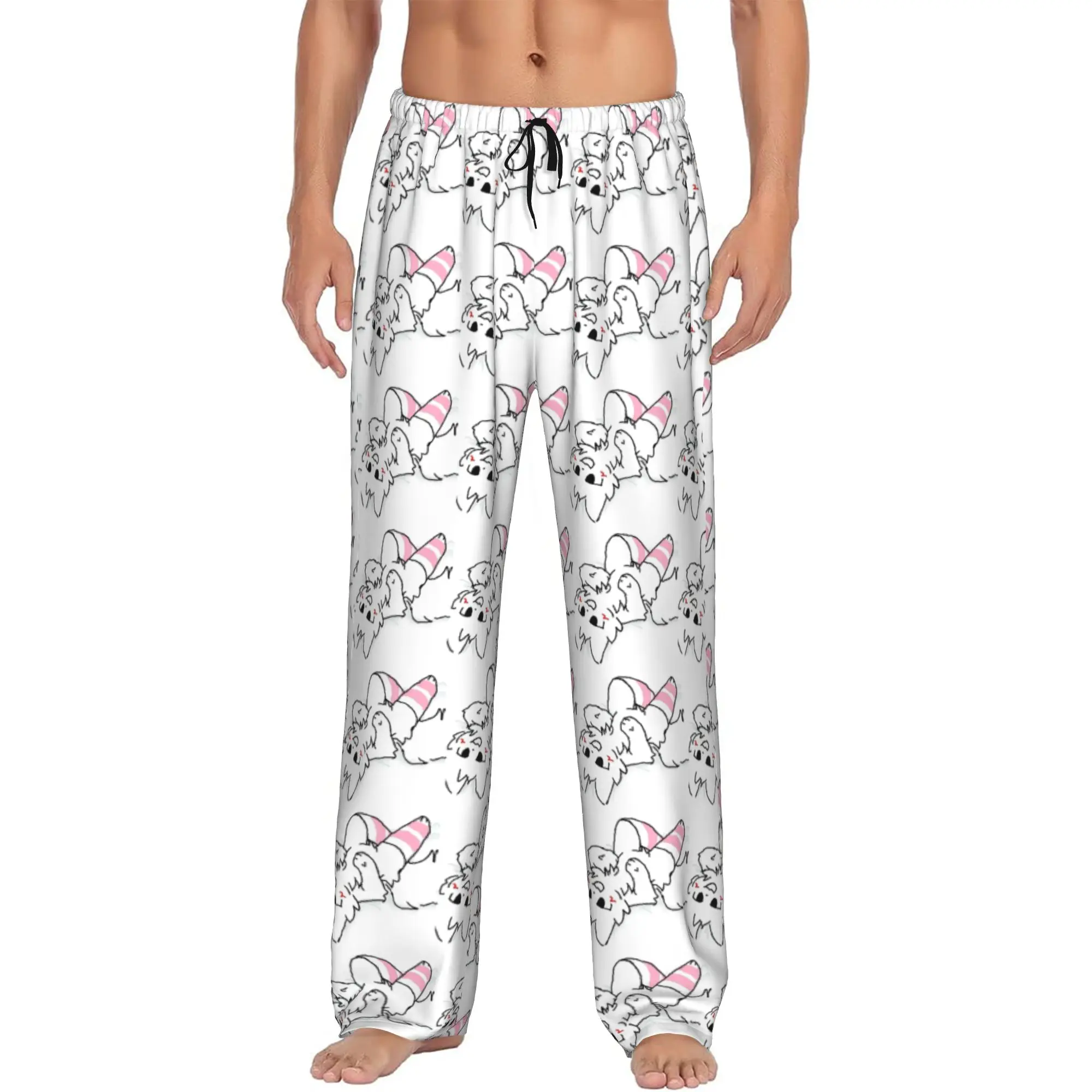 Custom Print Boykisser Silly Cat Pajama Pants Men Cute Cartoon Sleep Sleepwear Bottoms with Pockets
Custom Print Boykisser Silly Cat Pajama Pants Men Cute Cartoon Sleep Sleepwear Bottoms with Pockets