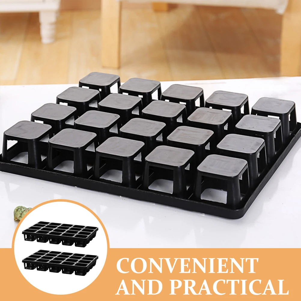 2pcs Flower Pot Racks With Holes Nursery Plant Growing Boxes Storage Stands For Vegetables Tomatoes Cucumbers Seedlings
2pcs Flower Pot Racks With Holes Nursery Plant Growing Boxes Storage Stands For Vegetables Tomatoes Cucumbers Seedlings
