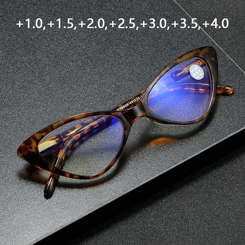 Vintage Fashion Cat Eye Spring Legs Reading Glasses Retro Leopard Women Lightweight Presbyopic Reading Glasses
Vintage Fashion Cat Eye Spring Legs Reading Glasses Retro Leopard Women Lightweight Presbyopic Reading Glasses