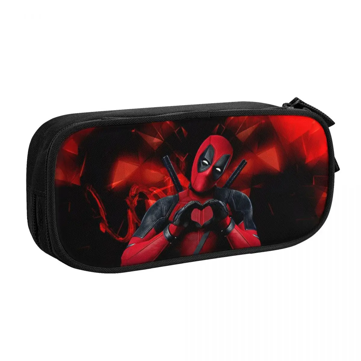 Пенал Love Deadpool, сумка для ручек для девочек и мальчиков, большая вместимость, школьные косметические пеналы для студентов
Пенал Love Deadpool, сумка для ручек для девочек и мальчиков, большая вместимость, школьные косметические пеналы для студентов