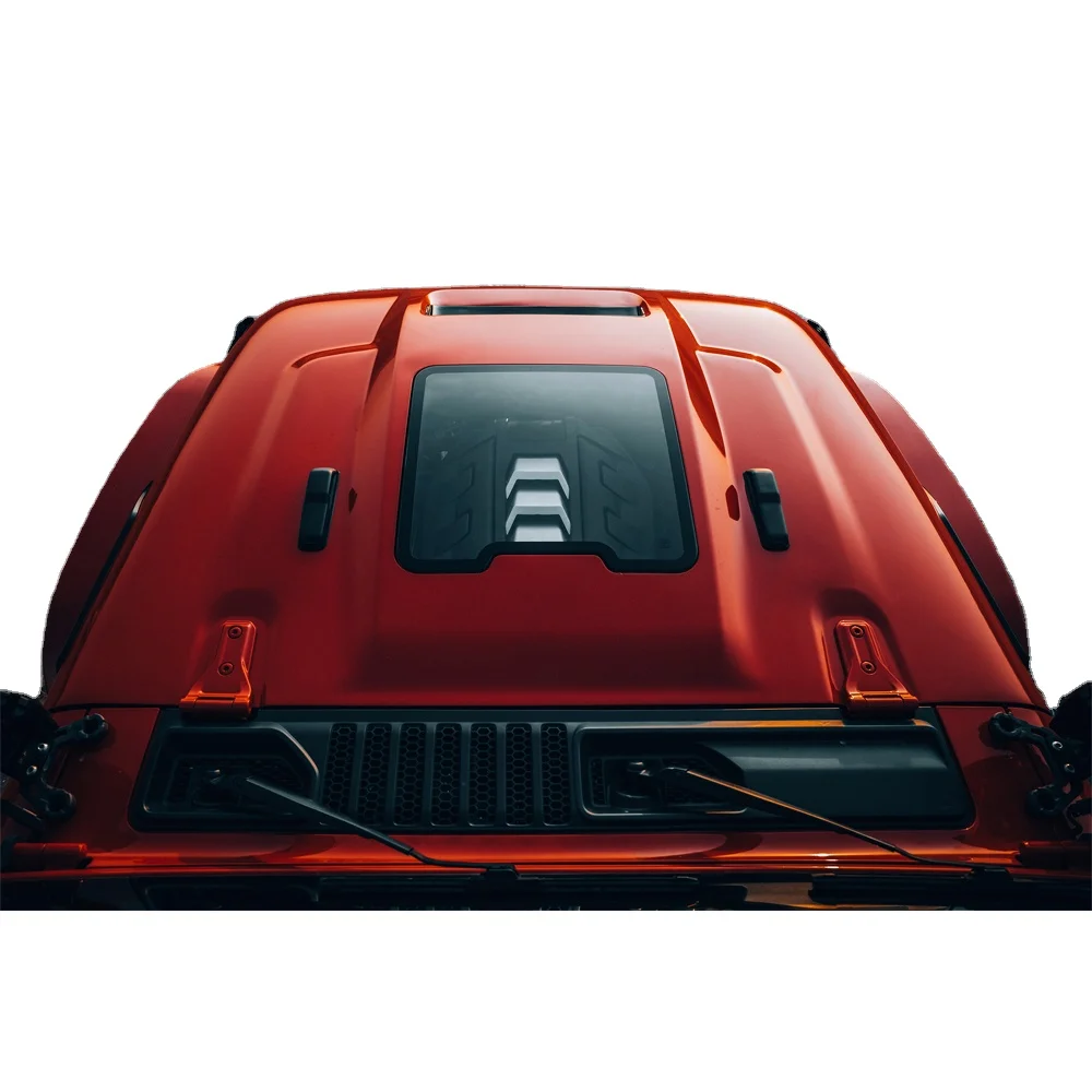Hot Selling Steel Engine Hood For Wrangler JL Accessories Bonnet For Jeep Gladiator JT Pickup New Condition Clips Off-Road Maker
Hot Selling Steel Engine Hood For Wrangler JL Accessories Bonnet For Jeep Gladiator JT Pickup New Condition Clips Off-Road Maker