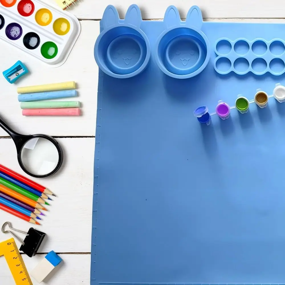 Hexagon Silicone Painting Mat Washable Scrubbable Art Silicone Craft Mat Art Creative Graffiti Painting Mat Clay Play Tools 
Hexagon Silicone Painting Mat Washable Scrubbable Art Silicone Craft Mat Art Creative Graffiti Painting Mat Clay Play Tools