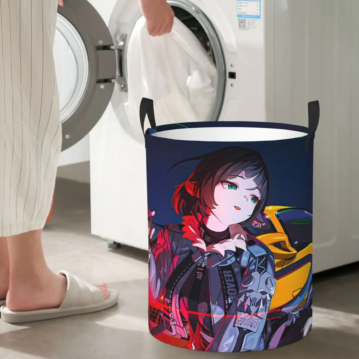 Складная корзина для белья Kawaii Anime Girl Jane Doe, складная корзина для белья с героями мультфильмов, домашний органайзер, корзина для стирки ребенка, домашний органайзер
Складная корзина для белья Kawaii Anime Girl Jane Doe, складная корзина для белья с героями мультфильмов, домашний органайзер, корзина для стирки ребенка, домашний органайзер