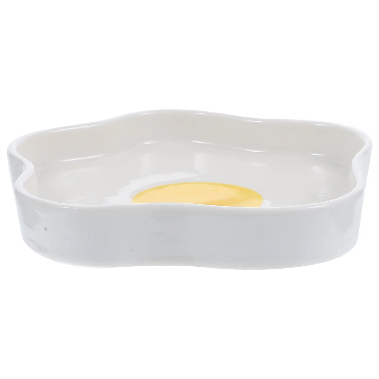 Egg Shape Ceramic Plate Irregular Design Dessert Snack Tray Food Display for Home Breakfast Restaurant Use Ceramic Plates
Egg Shape Ceramic Plate Irregular Design Dessert Snack Tray Food Display for Home Breakfast Restaurant Use Ceramic Plates