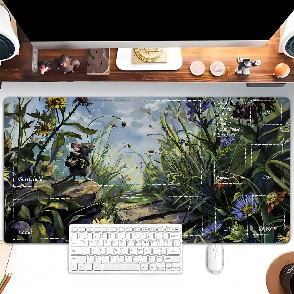 Game mat Large Rubber PC Desk Accessories Mousepad for Office and Gamer Keyboard Decor Mat E-sports material The competition
Game mat Large Rubber PC Desk Accessories Mousepad for Office and Gamer Keyboard Decor Mat E-sports material The competition