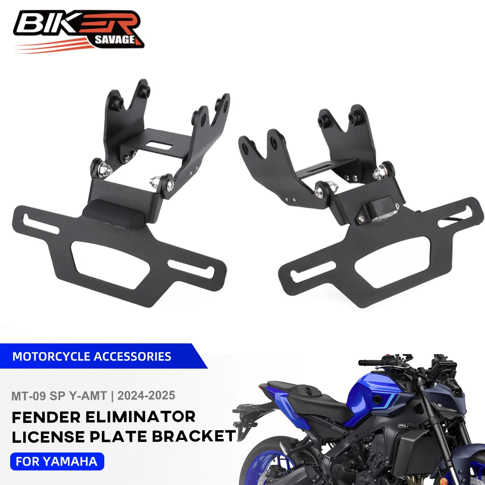 MT09/SP Hidden License Plate Holder For Yamaha MT09 Y-AMT 2025 Motorcycle Accessories Tail Bracket LED Light Fender Eliminator
MT09/SP Hidden License Plate Holder For Yamaha MT09 Y-AMT 2025 Motorcycle Accessories Tail Bracket LED Light Fender Eliminator