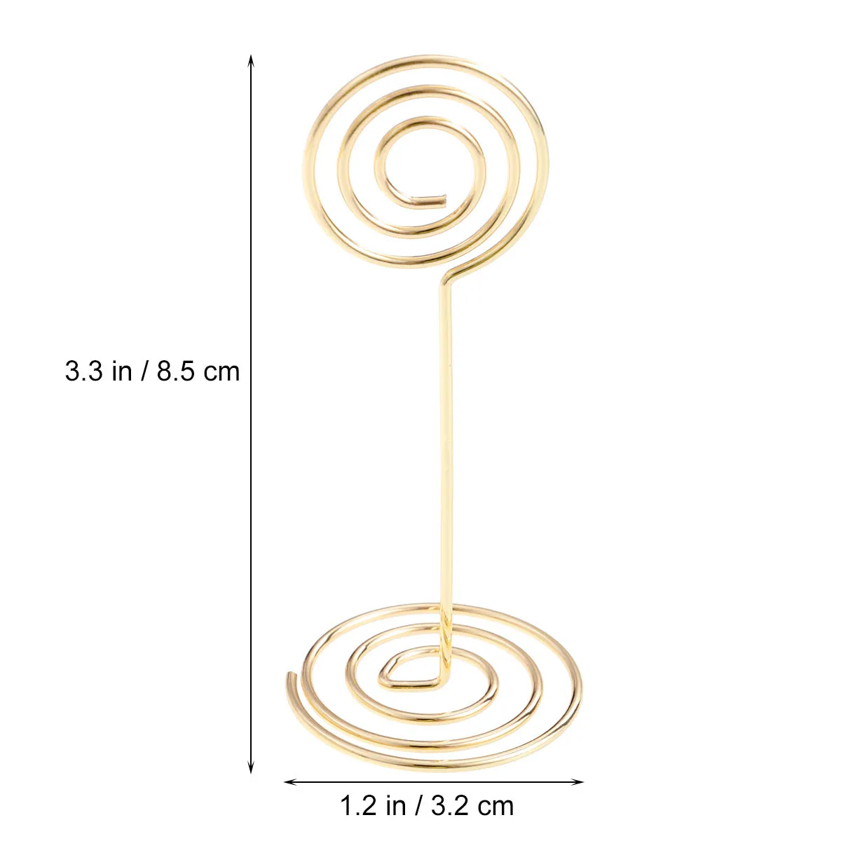 12pcs Metal Photo Clips Table Number Holders Paper Menu Business Card Seat Holder Lovely Wedding Spiral Base Premium Material
12pcs Metal Photo Clips Table Number Holders Paper Menu Business Card Seat Holder Lovely Wedding Spiral Base Premium Material