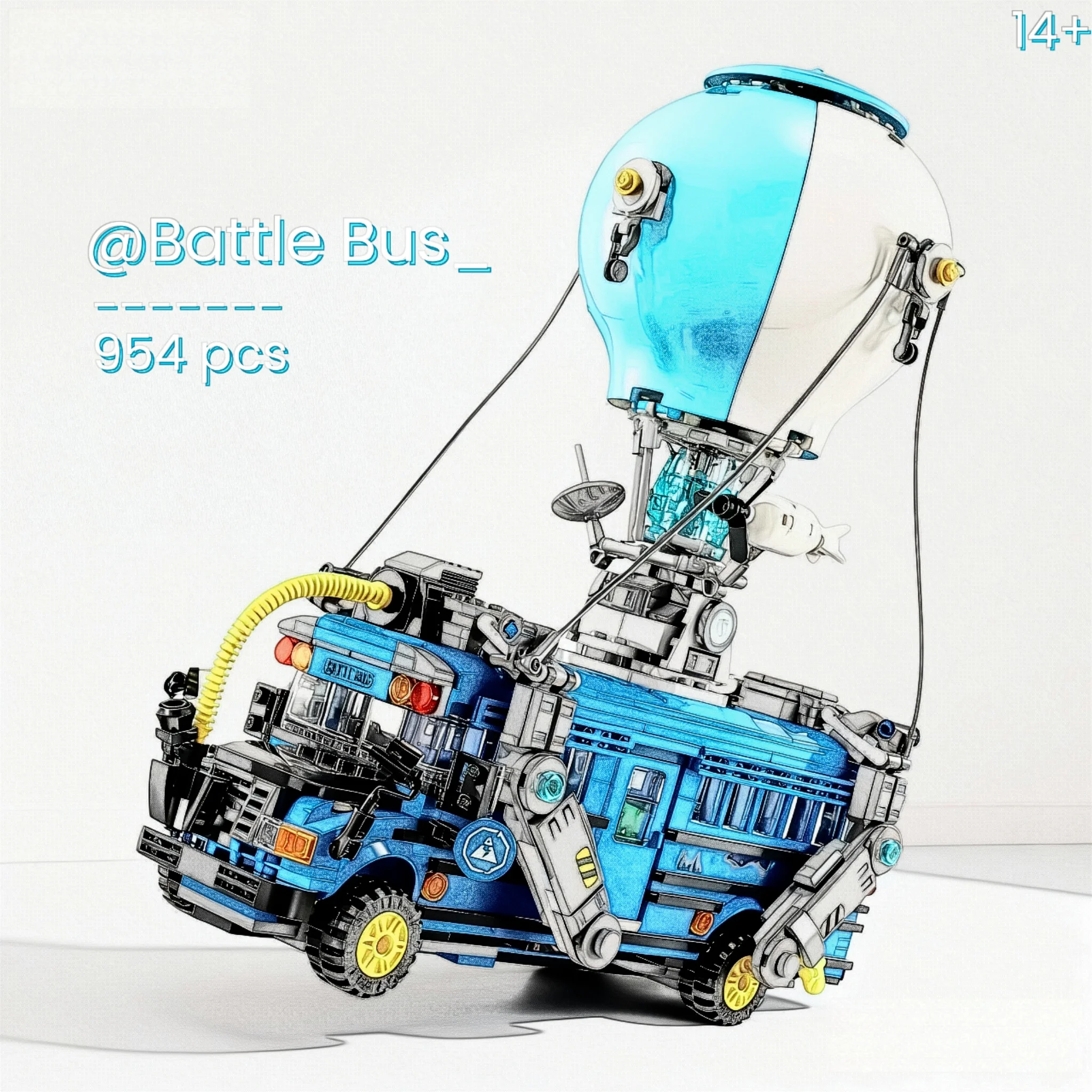 Игровой конструктор «Боевой автобус» (модель MOC 77073) с фигурками, строительные блоки, подходит для детей, подарки на день рождения и Рождество
Игровой конструктор «Боевой автобус» (модель MOC 77073) с фигурками, строительные блоки, подходит для детей, подарки на день рождения и Рождество