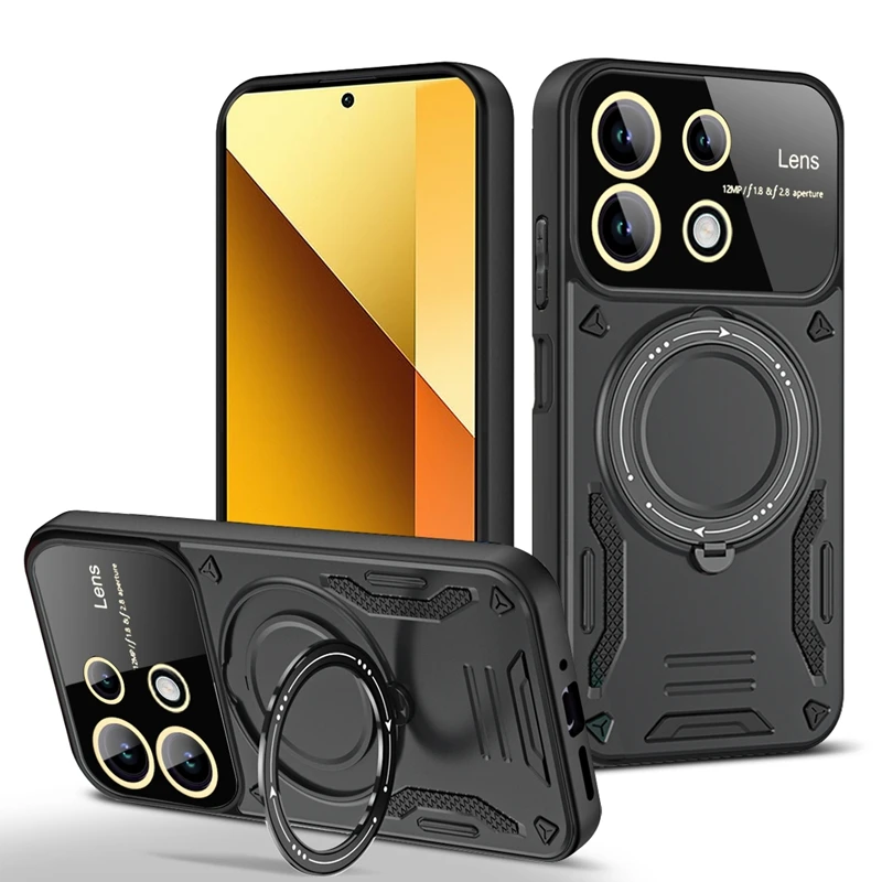 For Xiaomi Poco M6 Pro 4G Luxury Armor Wireless Charging Magnetic Case For Poko Little M 6 PocoM6Pro PocoM6 Magsafe Ring Cases
For Xiaomi Poco M6 Pro 4G Luxury Armor Wireless Charging Magnetic Case For Poko Little M 6 PocoM6Pro PocoM6 Magsafe Ring Cases