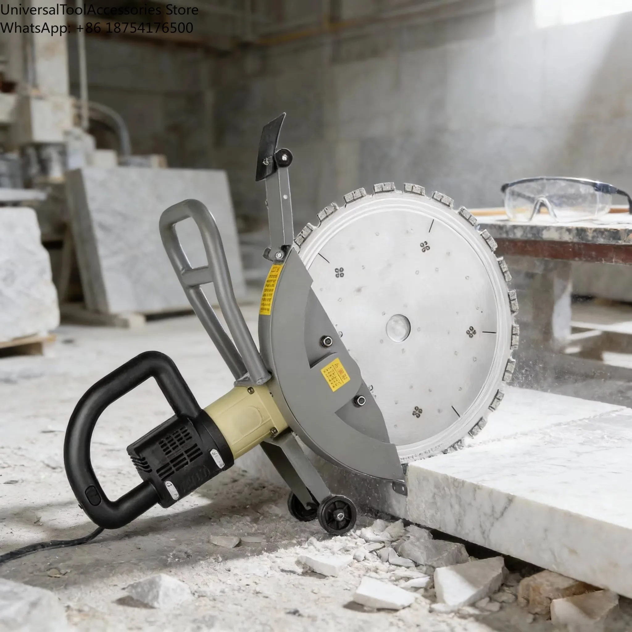 Industrial Electric Handheld Concrete Cutter 410mm Rounded Blade Portable Concrete Cutting Machine
Industrial Electric Handheld Concrete Cutter 410mm Rounded Blade Portable Concrete Cutting Machine