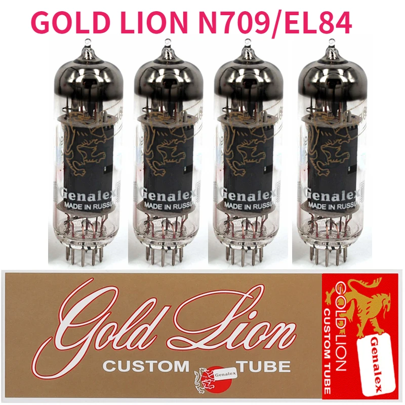 N709/EL84 Vacuum Tube GOLD LION Replacement 6P14 6N14P 6BQ5 7189 Factory Test Match DIY Tube Amplifier
N709/EL84 Vacuum Tube GOLD LION Replacement 6P14 6N14P 6BQ5 7189 Factory Test Match DIY Tube Amplifier